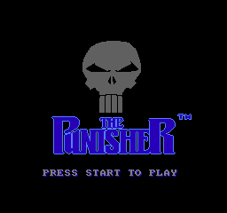 Punisher, The (USA) Title Screen
